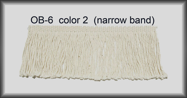 Narrow Band Brush  Rug Fringe
